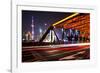 China 10MKm2 Collection - Colorful Garden Bridge - Shanghai-Philippe Hugonnard-Framed Photographic Print