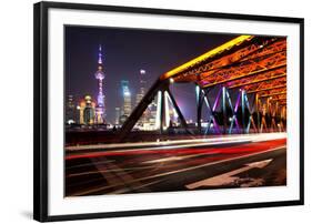 China 10MKm2 Collection - Colorful Garden Bridge - Shanghai-Philippe Hugonnard-Framed Photographic Print