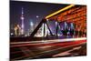 China 10MKm2 Collection - Colorful Garden Bridge - Shanghai-Philippe Hugonnard-Mounted Photographic Print