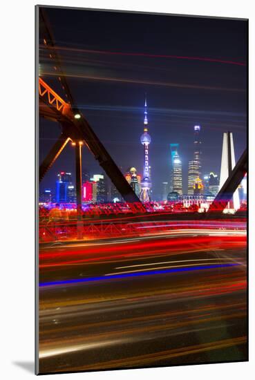 China 10MKm2 Collection - Colorful Garden Bridge - Shanghai-Philippe Hugonnard-Mounted Photographic Print