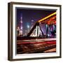 China 10MKm2 Collection - Colorful Garden Bridge - Shanghai-Philippe Hugonnard-Framed Photographic Print