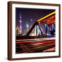 China 10MKm2 Collection - Colorful Garden Bridge - Shanghai-Philippe Hugonnard-Framed Photographic Print