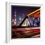 China 10MKm2 Collection - Colorful Garden Bridge - Shanghai-Philippe Hugonnard-Framed Photographic Print