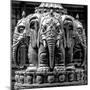 China 10MKm2 Collection - Detail Buddhist Temple - Elephant Statue-Philippe Hugonnard-Mounted Photographic Print