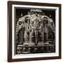 China 10MKm2 Collection - Detail Buddhist Temple - Elephant Statue-Philippe Hugonnard-Framed Photographic Print