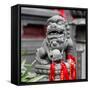 China 10MKm2 Collection - Detail Buddhist Temple-Philippe Hugonnard-Framed Stretched Canvas