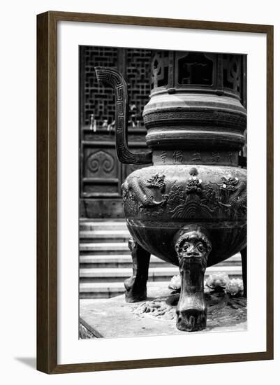 China 10MKm2 Collection - Detail Buddhist Temple-Philippe Hugonnard-Framed Photographic Print