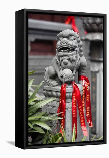 China 10MKm2 Collection - Detail Buddhist Temple-Philippe Hugonnard-Framed Stretched Canvas