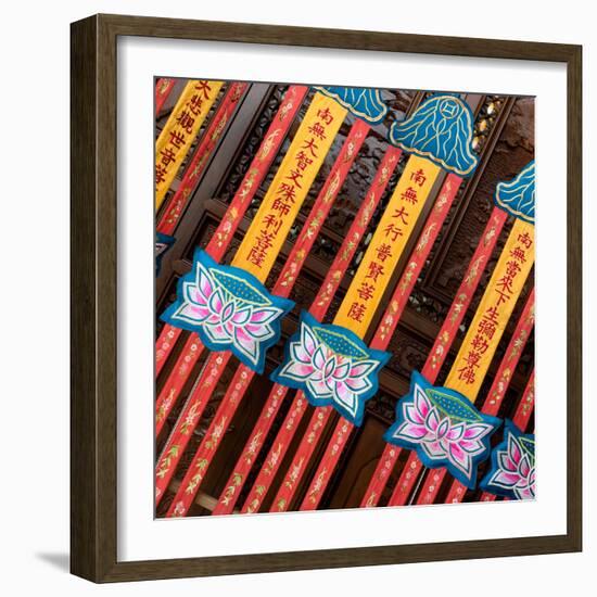 China 10MKm2 Collection - Detail of Buddhist Temple-Philippe Hugonnard-Framed Photographic Print