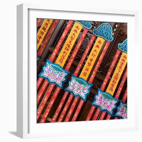 China 10MKm2 Collection - Detail of Buddhist Temple-Philippe Hugonnard-Framed Photographic Print