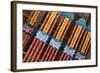 China 10MKm2 Collection - Detail of Buddhist Temple-Philippe Hugonnard-Framed Photographic Print