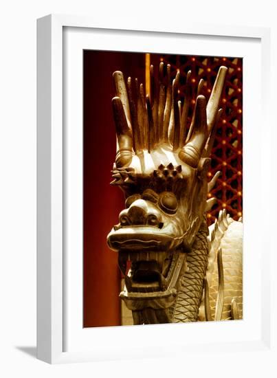 China 10MKm2 Collection - Detail of Dragon-Philippe Hugonnard-Framed Photographic Print