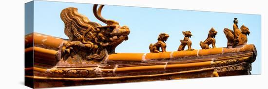 China 10MKm2 Collection - Detail of Lama Temple-Philippe Hugonnard-Stretched Canvas