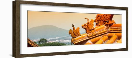 China 10MKm2 Collection - Detail of Lama Temple-Philippe Hugonnard-Framed Photographic Print