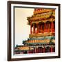 China 10MKm2 Collection - Detail of Summer Palace at sunset-Philippe Hugonnard-Framed Photographic Print