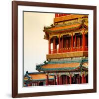 China 10MKm2 Collection - Detail of Summer Palace at sunset-Philippe Hugonnard-Framed Photographic Print