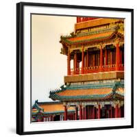 China 10MKm2 Collection - Detail of Summer Palace at sunset-Philippe Hugonnard-Framed Photographic Print