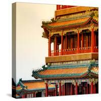China 10MKm2 Collection - Detail of Summer Palace at sunset-Philippe Hugonnard-Stretched Canvas