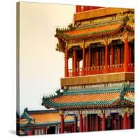 China 10MKm2 Collection - Detail of Summer Palace at sunset-Philippe Hugonnard-Stretched Canvas