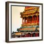 China 10MKm2 Collection - Detail of Summer Palace at sunset-Philippe Hugonnard-Framed Photographic Print