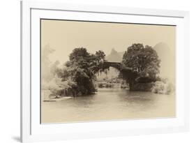 China 10MKm2 Collection - Dragon Bridge on the Yulong river-Philippe Hugonnard-Framed Photographic Print