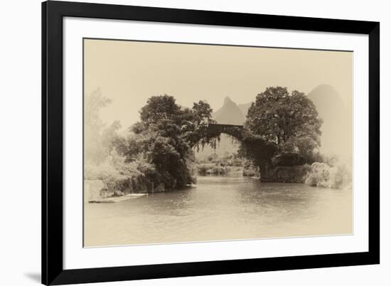 China 10MKm2 Collection - Dragon Bridge on the Yulong river-Philippe Hugonnard-Framed Photographic Print