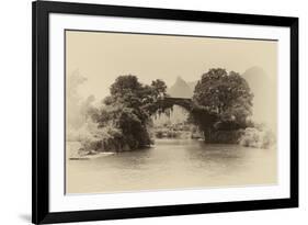 China 10MKm2 Collection - Dragon Bridge on the Yulong river-Philippe Hugonnard-Framed Photographic Print