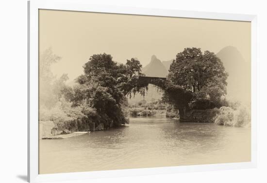 China 10MKm2 Collection - Dragon Bridge on the Yulong river-Philippe Hugonnard-Framed Photographic Print