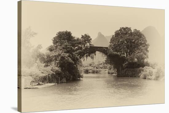 China 10MKm2 Collection - Dragon Bridge on the Yulong river-Philippe Hugonnard-Stretched Canvas