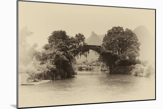 China 10MKm2 Collection - Dragon Bridge on the Yulong river-Philippe Hugonnard-Mounted Photographic Print