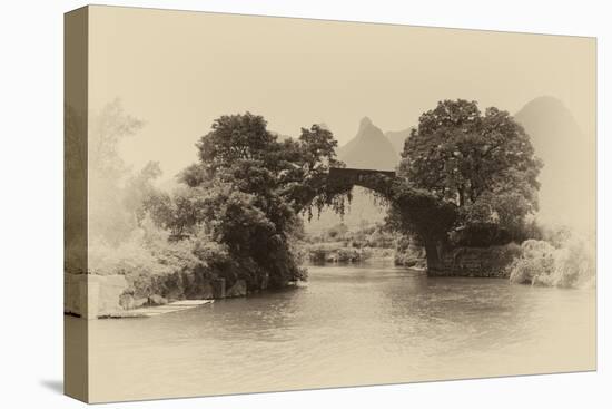 China 10MKm2 Collection - Dragon Bridge on the Yulong river-Philippe Hugonnard-Stretched Canvas