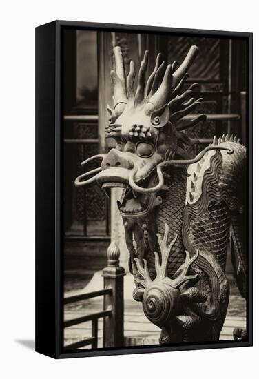 China 10MKm2 Collection - Dragon - Chinese Art-Philippe Hugonnard-Framed Stretched Canvas