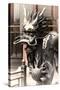 China 10MKm2 Collection - Dragon - Chinese Art-Philippe Hugonnard-Stretched Canvas