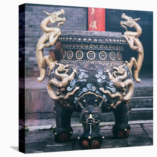 China 10MKm2 Collection - Dragon Incense-Philippe Hugonnard-Stretched Canvas