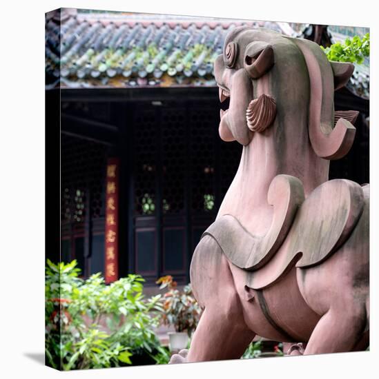 China 10MKm2 Collection - Dragon Temple-Philippe Hugonnard-Stretched Canvas