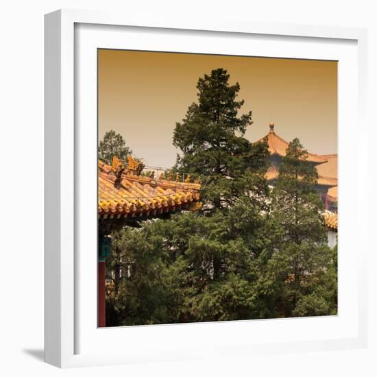 China 10MKm2 Collection - Forbidden City Architecture - Beijing-Philippe Hugonnard-Framed Photographic Print