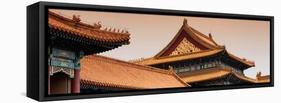 China 10MKm2 Collection - Forbidden City Architecture - Beijing-Philippe Hugonnard-Framed Stretched Canvas