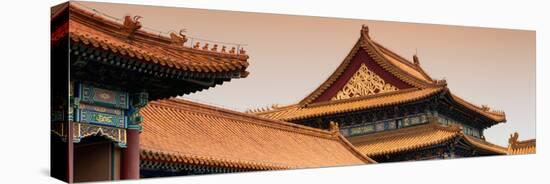 China 10MKm2 Collection - Forbidden City Architecture - Beijing-Philippe Hugonnard-Stretched Canvas