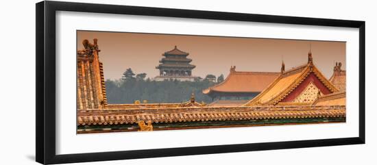 China 10MKm2 Collection - Forbidden City Architecture - Beijing-Philippe Hugonnard-Framed Photographic Print