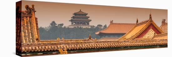 China 10MKm2 Collection - Forbidden City Architecture - Beijing-Philippe Hugonnard-Stretched Canvas