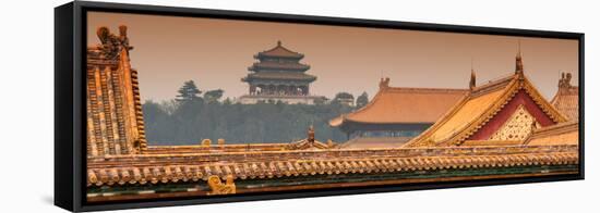 China 10MKm2 Collection - Forbidden City Architecture - Beijing-Philippe Hugonnard-Framed Stretched Canvas