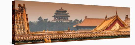 China 10MKm2 Collection - Forbidden City Architecture - Beijing-Philippe Hugonnard-Stretched Canvas