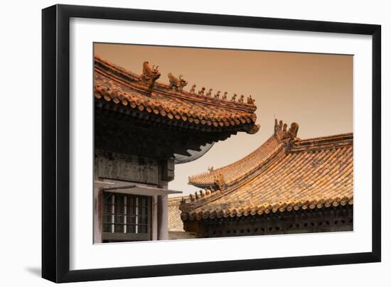 China 10MKm2 Collection - Forbidden City Architecture-Philippe Hugonnard-Framed Photographic Print