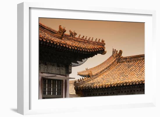 China 10MKm2 Collection - Forbidden City Architecture-Philippe Hugonnard-Framed Photographic Print