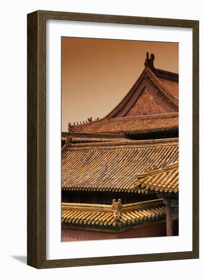 China 10MKm2 Collection - Forbidden City Architecture-Philippe Hugonnard-Framed Photographic Print