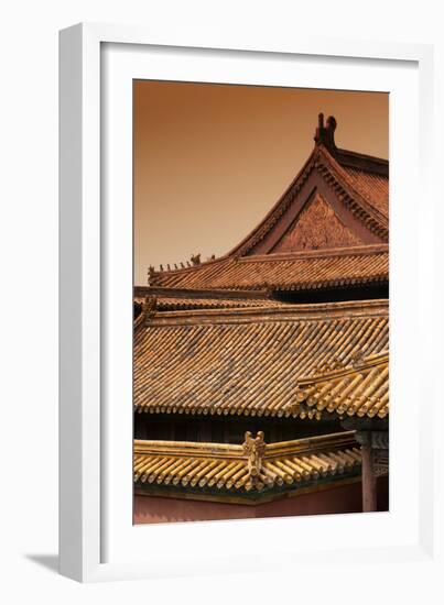 China 10MKm2 Collection - Forbidden City Architecture-Philippe Hugonnard-Framed Photographic Print