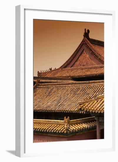 China 10MKm2 Collection - Forbidden City Architecture-Philippe Hugonnard-Framed Photographic Print