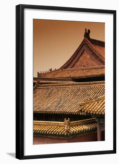 China 10MKm2 Collection - Forbidden City Architecture-Philippe Hugonnard-Framed Photographic Print