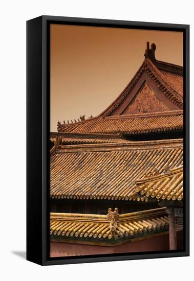 China 10MKm2 Collection - Forbidden City Architecture-Philippe Hugonnard-Framed Stretched Canvas