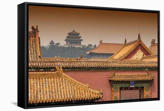 China 10MKm2 Collection - Forbidden City Architecture-Philippe Hugonnard-Framed Stretched Canvas